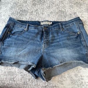 Torrid Denim Shorts: Size: 20